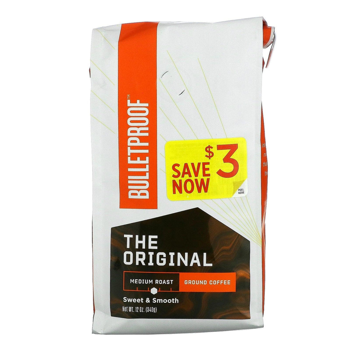 BulletProof, Coffee, The Original, Ground, Medium Roast, 12 oz (340 g) - Supply Center USA