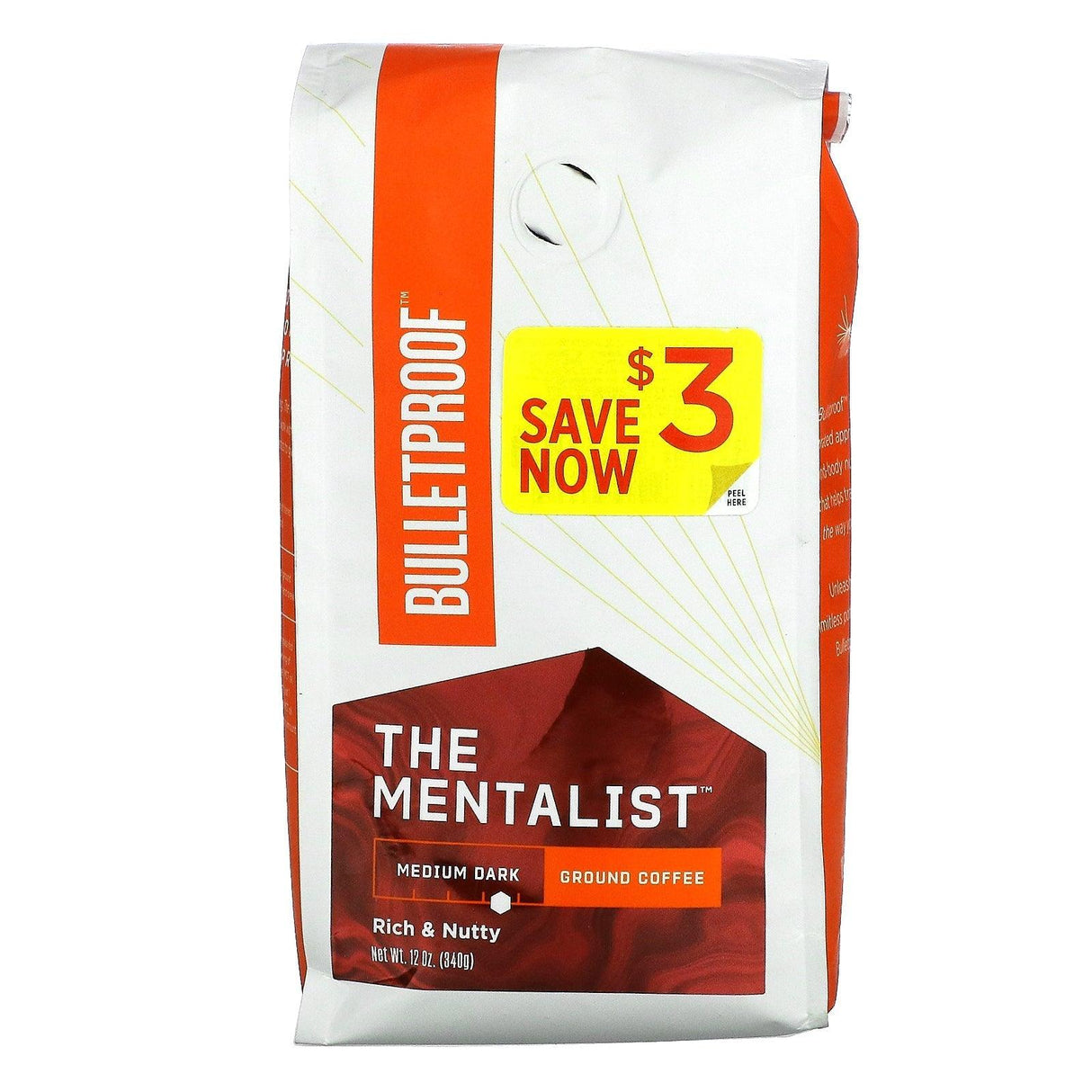 BulletProof, Coffee, The Original, Ground, Medium Roast, 12 oz (340 g) - Supply Center USA