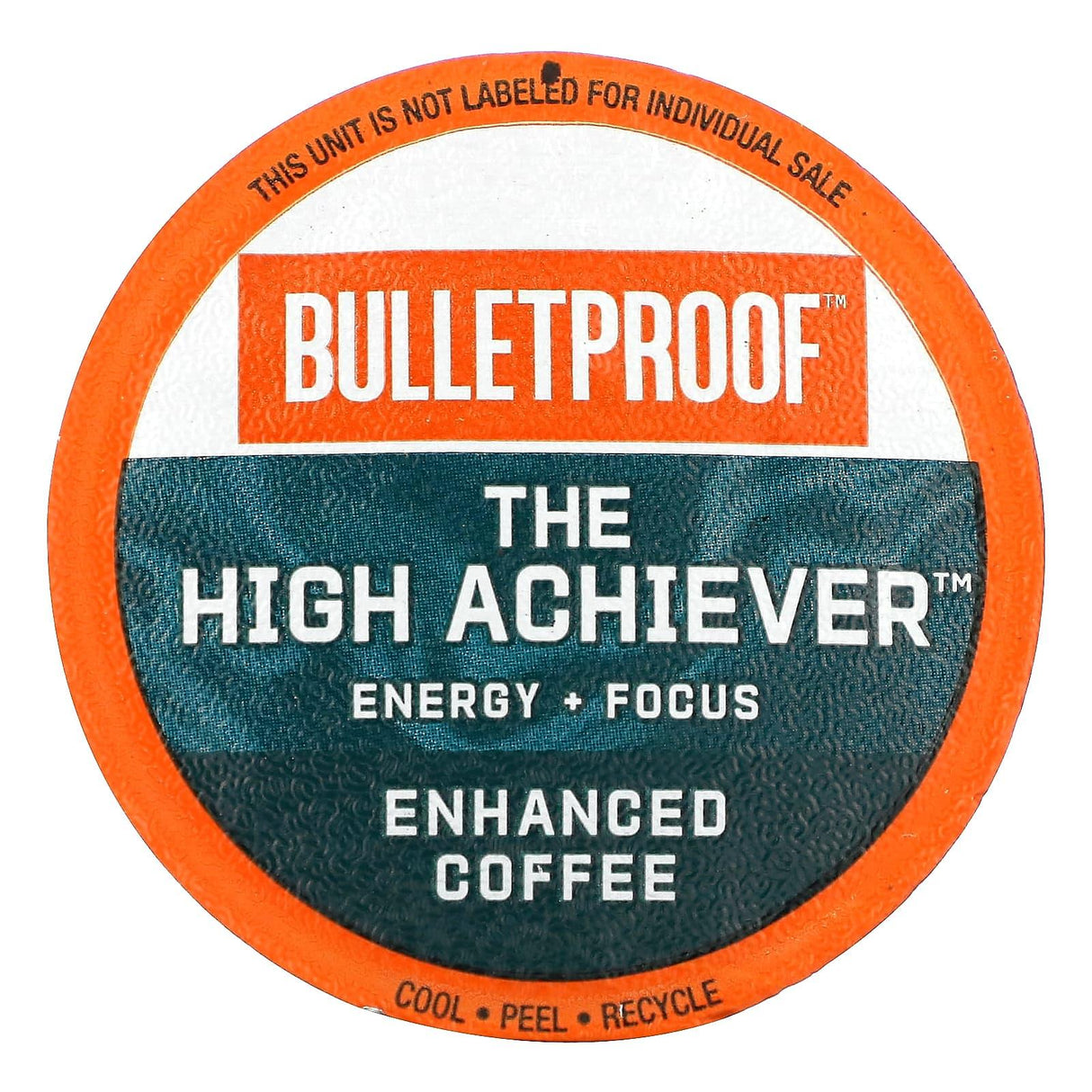 BulletProof, The High Achiever Coffee Pods, Medium Dark Roast, 10 Pods, 0.47 oz (13 g) Each - Supply Center USA