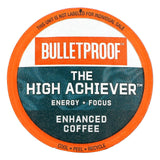 BulletProof, The High Achiever Coffee Pods, Medium Dark Roast, 10 Pods, 0.47 oz (13 g) Each - Supply Center USA