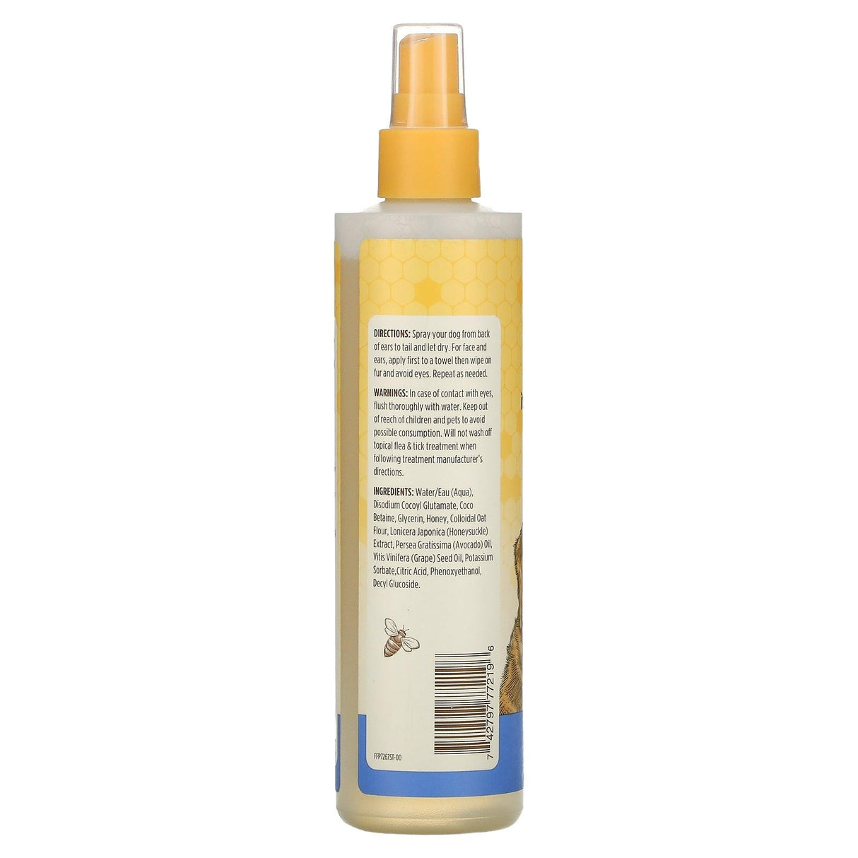 Burt's Bees, Itch-Soothing Spray for Dogs with Honeysuckle, 10 fl oz (296 ml) - Supply Center USA