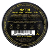 Byrd Hairdo Products, Matte Pomade, Medium Hold, Natural Finish, 3.35 oz (99 ml) - Supply Center USA