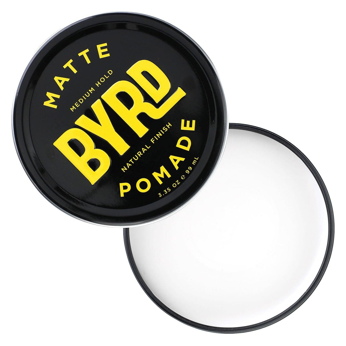 Byrd Hairdo Products, Matte Pomade, Medium Hold, Natural Finish, 3.35 oz (99 ml) - Supply Center USA