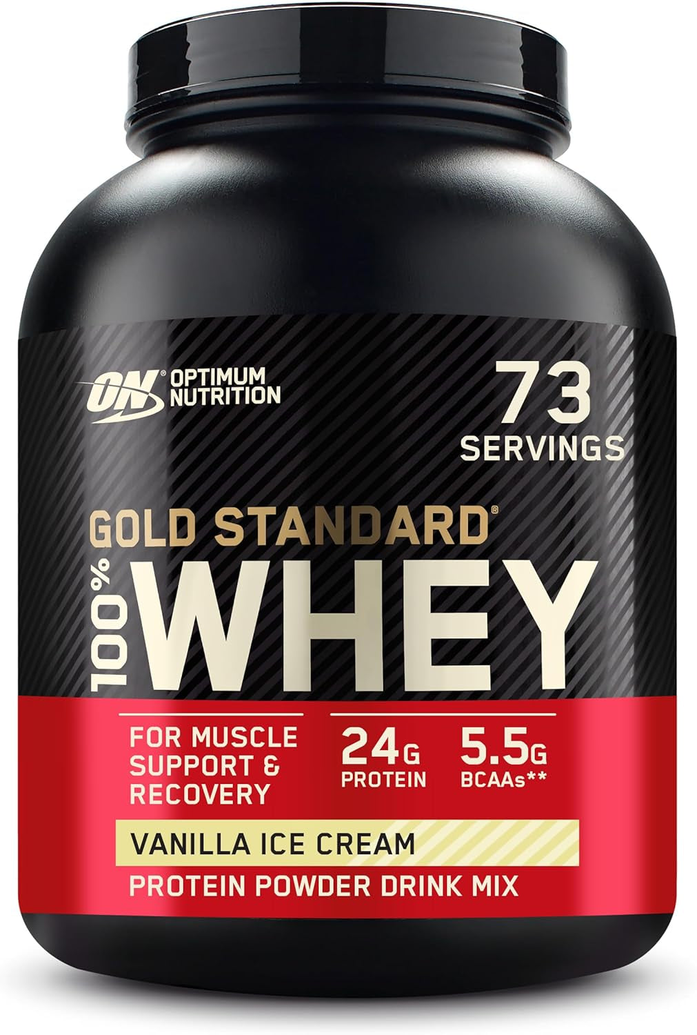 Optimum Nutrition Gold Standard 100% Whey Protein Powder, Double Rich Chocolate, 2 Pound (Packaging May Vary)