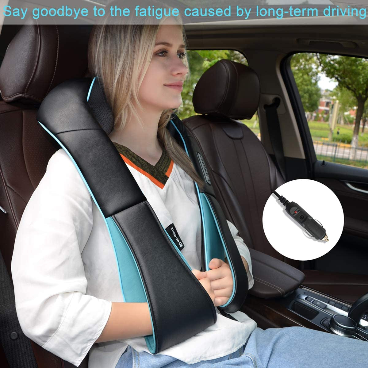 Mo Cuishle Shiatsu Neck and Shoulder Massager with Heat – Deep Kneading Massage for Relaxation – Ideal for Christmas, Mother'S Day, Father'S Day, and Valentine'S Day Gifts for Men, Women, Mom and Dad