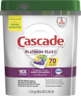 Cascade Platinum plus Dishwasher Pod, Dish Detergent Actionpacs, Dishwasher Detergent, Fresh, 52 Count