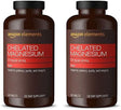 Amazon Elements Chelated Magnesium Glycinate, 270 Mg per Serving (2 Tablets), Vegan, 240 Tablets (Packaging May Vary)