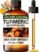 Kukka Tea Tree Oil for Skin, Healthy Hair & Toenails - Huge 4 Fl Oz - 100% Pure Natural Australian Tea Tree Essential Oil - Experience Therapeutic Melaleuca Oil for Scalp, Nails & Soap Making Scent