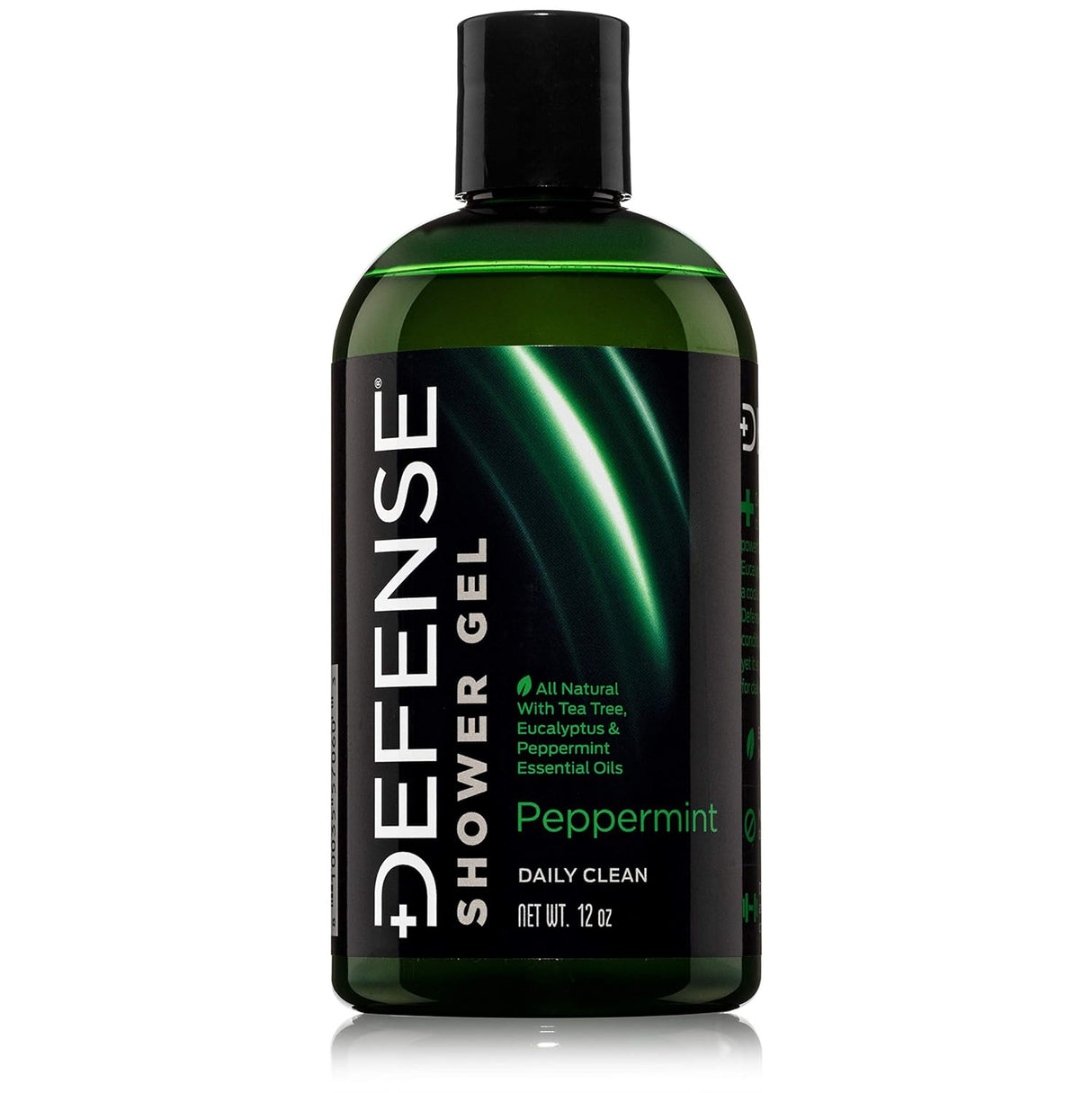 Defense Soap Organic Body Wash - All Natural Shower Gel with Eucalyptus, Aloe Vera. Wrestling Inspired, for All Skin Types. 32 Oz