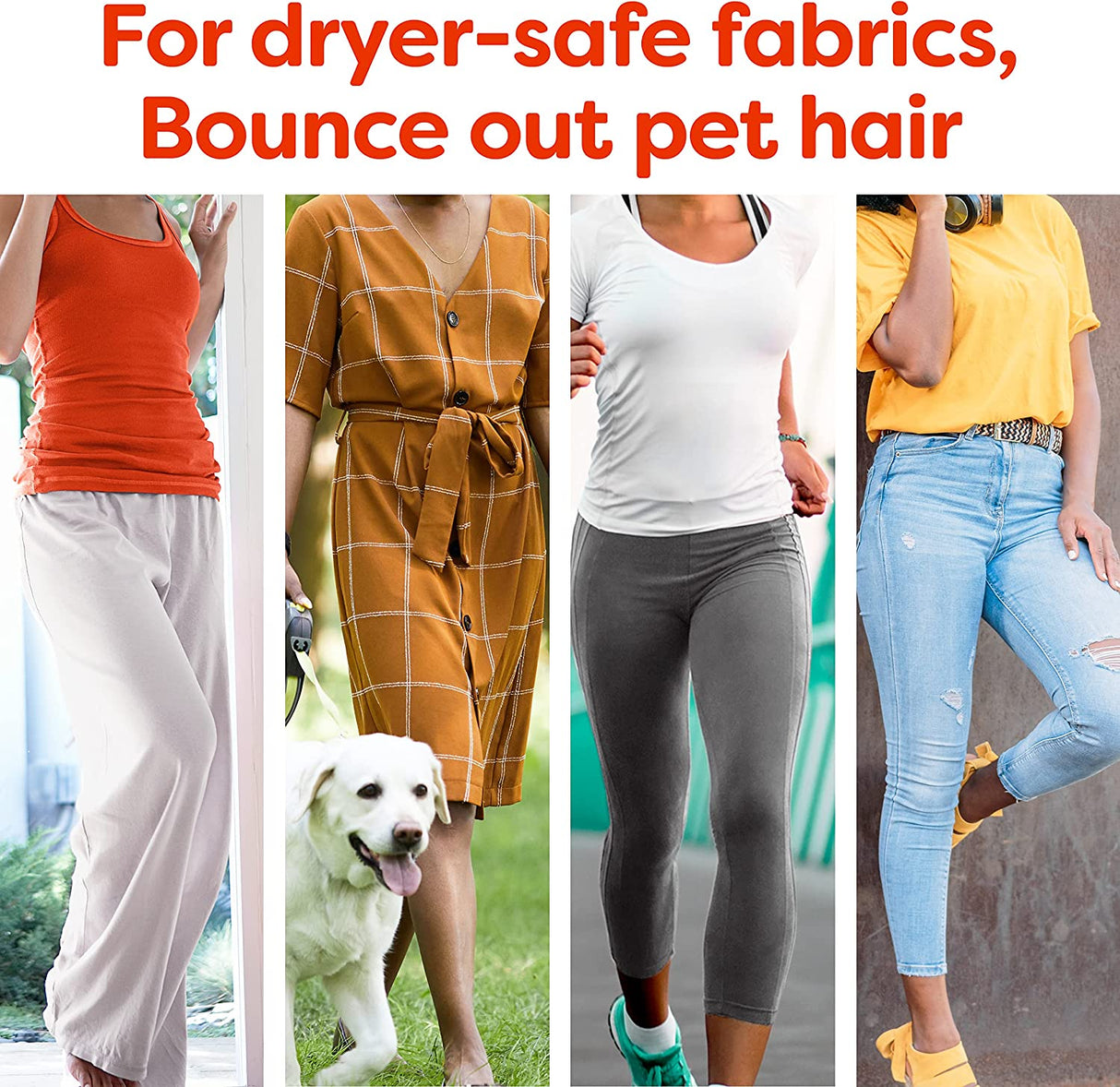 Bounce Pet Hair and Lint Guard Mega Dryer Sheets with 3X Pet Hair Fighters, Fresh Scent, 130 Count, Bounce Dryer Sheets, Fabric Softener Sheets