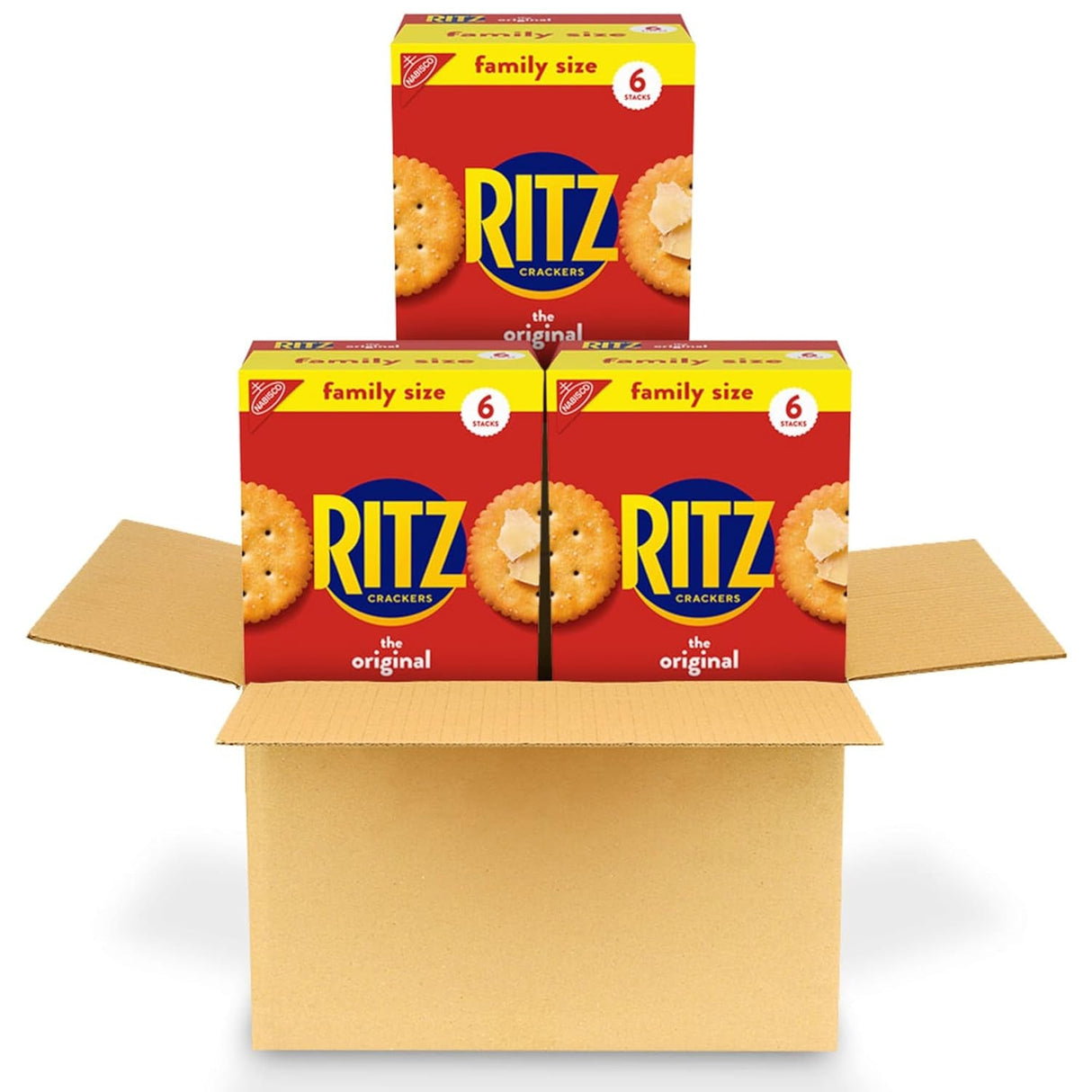 RITZ Fresh Stacks Original Crackers, Party Size, 23.7 Oz (16 Stacks)