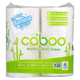 Caboo, Bamboo Bath Tissue, 4 Double Rolls - Supply Center USA