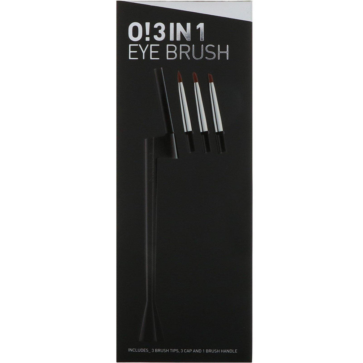 Cailyn, O! 3 in 1 Eye Brush, 4 Piece Kit - Supply Center USA