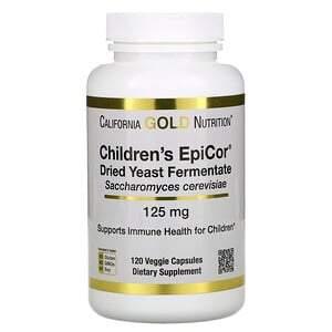 California Gold Nutrition, Children's Epicor, 125 mg, 120 Veggie Capsules - Supply Center USA