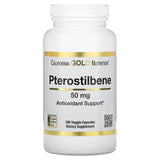 California Gold Nutrition, Pterostilbene, 50 mg, 180 Veggie Capsules - Supply Center USA