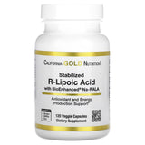 California Gold Nutrition, Stabilized R-Lipoic Acid, 120 Veggie Capsules - Supply Center USA