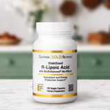 California Gold Nutrition, Stabilized R-Lipoic Acid, 120 Veggie Capsules - Supply Center USA