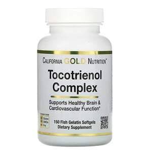 California Gold Nutrition, Tocotrienol Complex, 150 Fish Gelatin Softgels - Supply Center USA