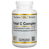 California Gold Nutrition, Total C Complex, 500 mg, 240 Veggie Capsules - Supply Center USA