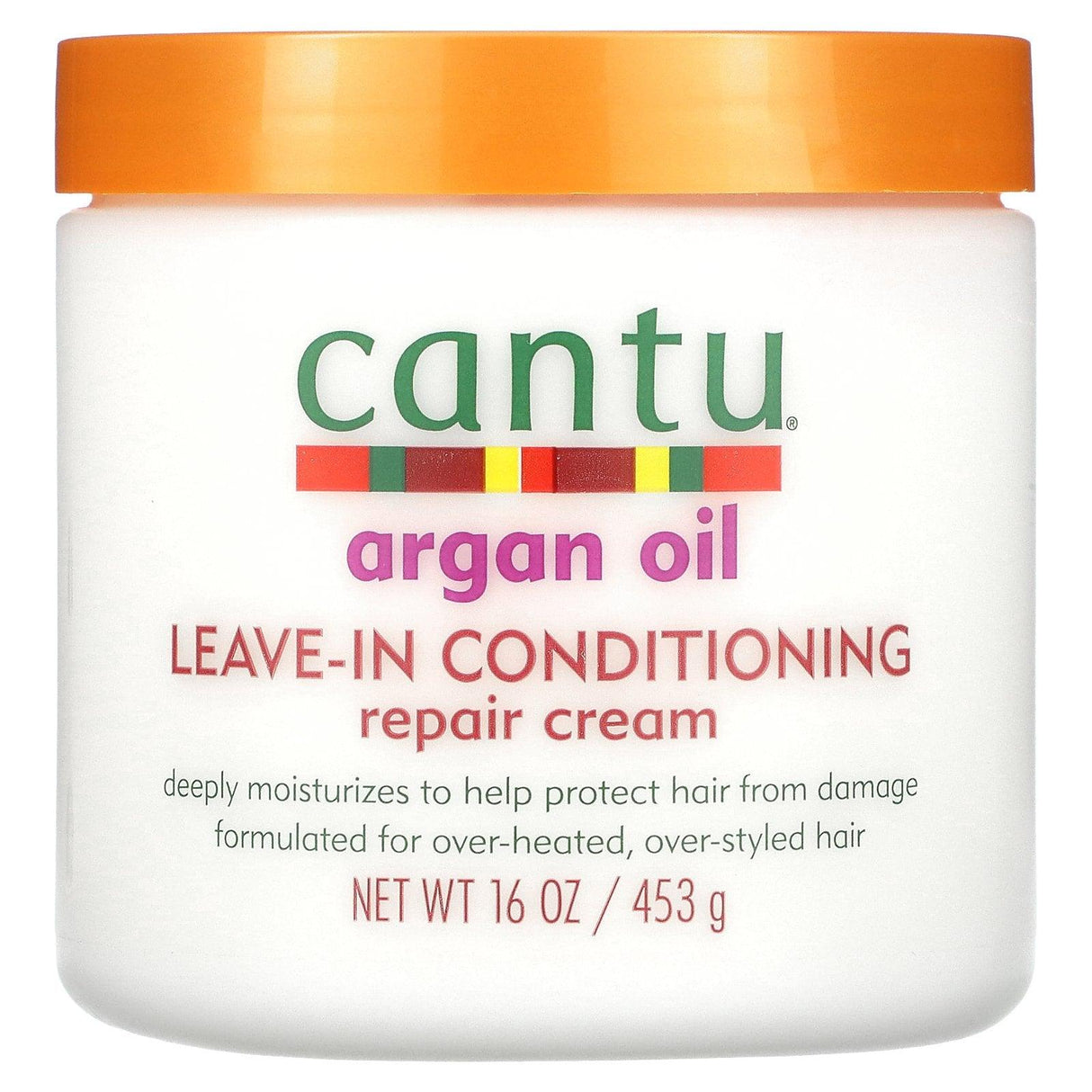 Cantu, Argan Oil Leave-In Conditioning Repair Cream, 16 oz (453 g) - Supply Center USA