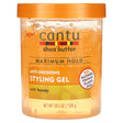 Cantu, Shea Butter, Anti-Shedding Styling Gel, With Honey, Maximum Hold, 18.5 oz (524 g) - Supply Center USA