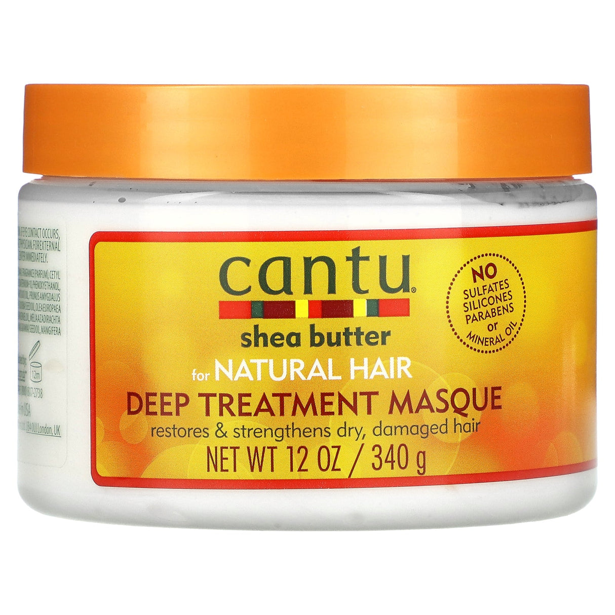 Cantu, Shea Butter for Natural Hair, Deep Treatment Masque, 12 oz (340 g) - Supply Center USA