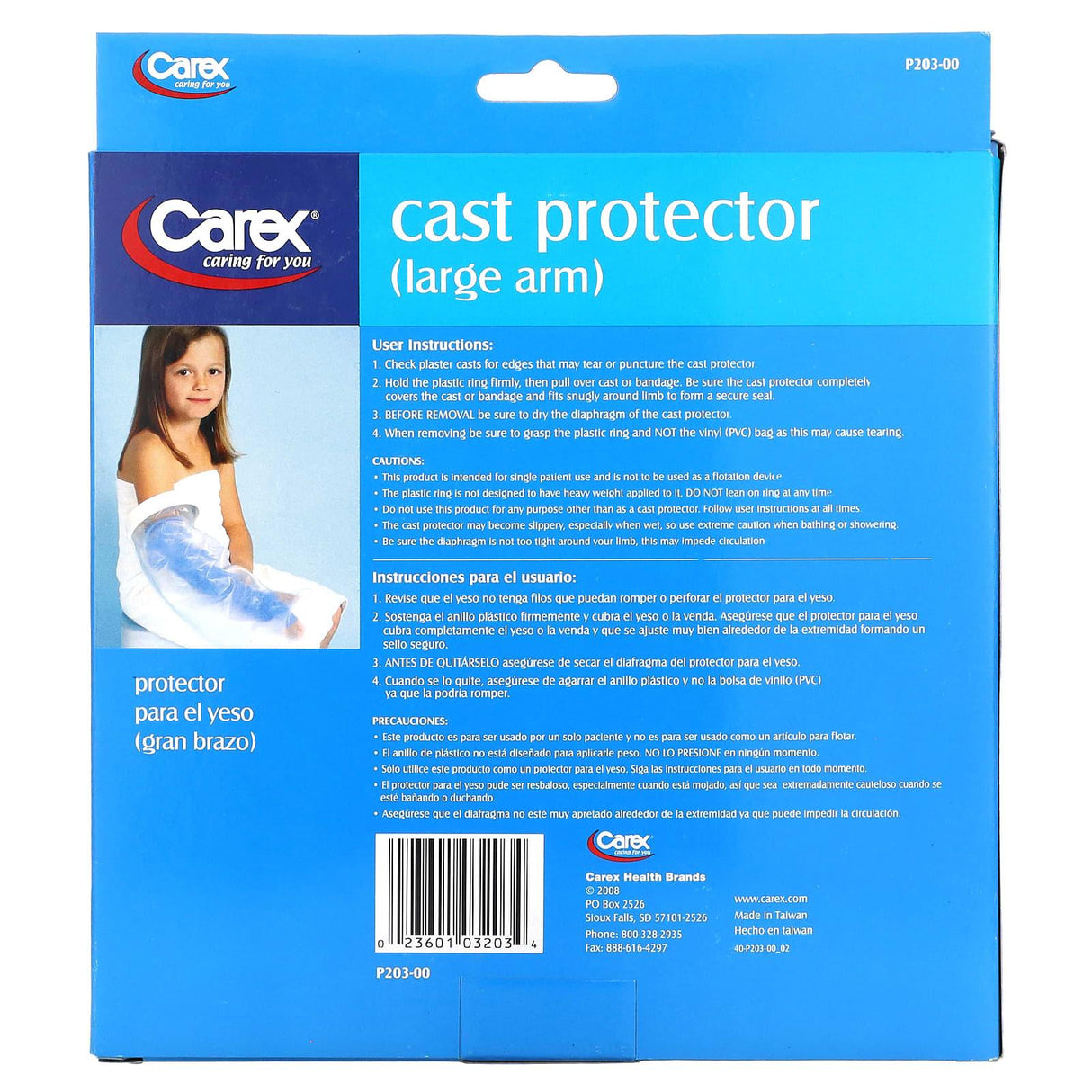 Carex, Cast Protector, Large Arm, 1 Protector - Supply Center USA
