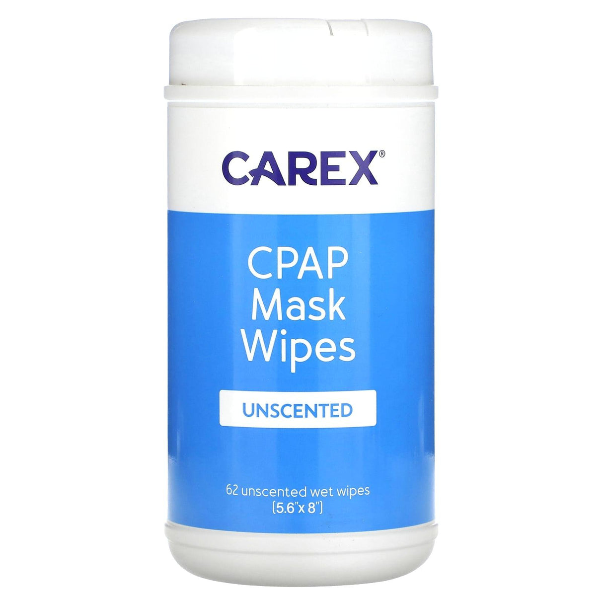 Carex, CPAP Mask Wipes, Unscented, 62 Wipes - Supply Center USA