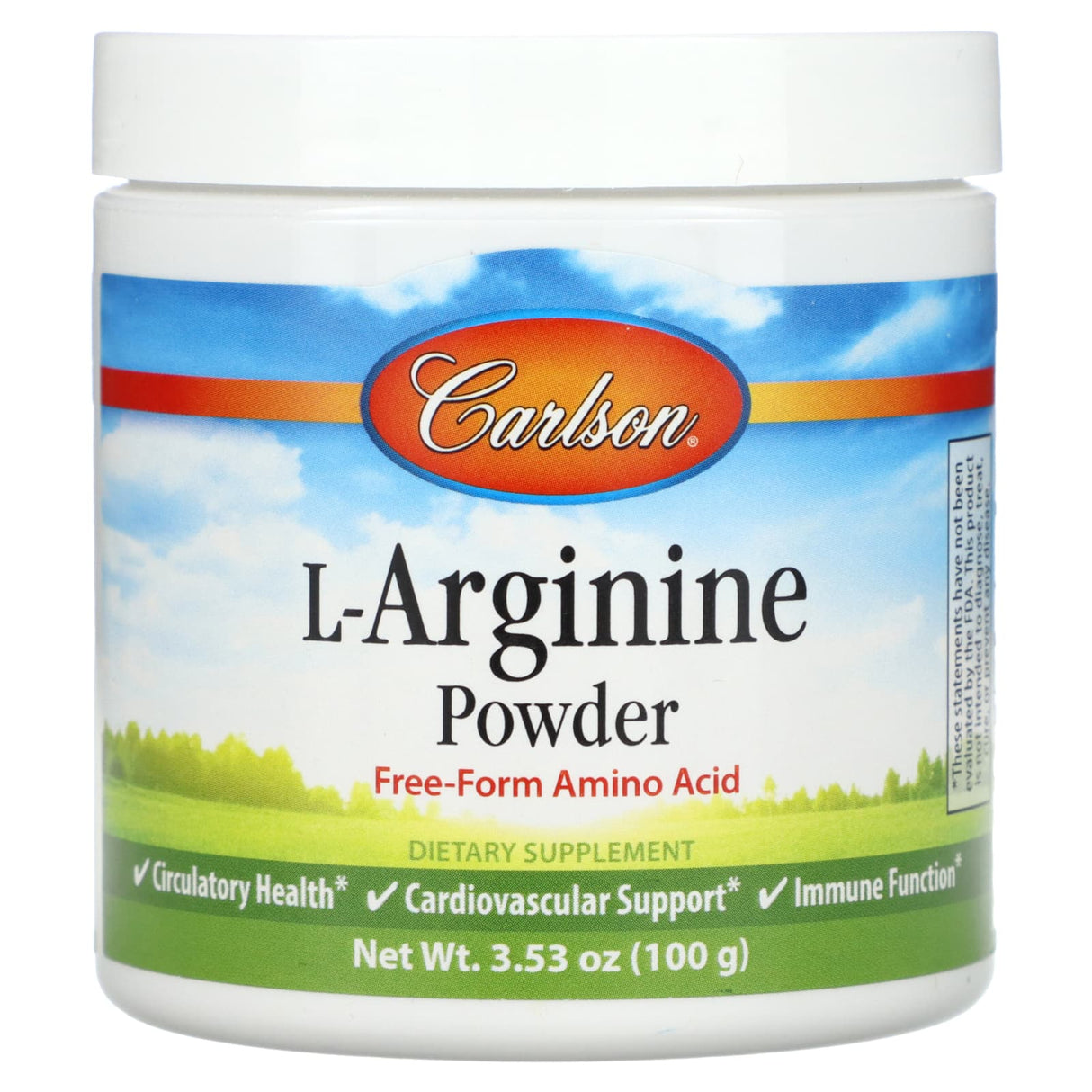 Carlson, L-Arginine Powder, 2.2 lb (1,000 g) - Supply Center USA