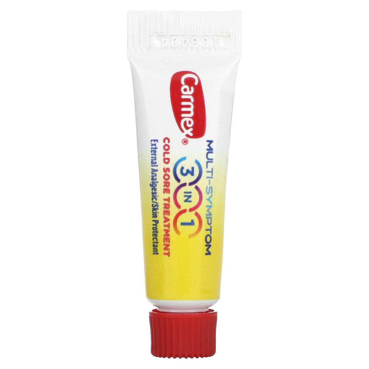 Carmex, Multi-Symptom, 3 In 1 Cold Sore Treatment, 0.07 oz (2 g) - Supply Center USA