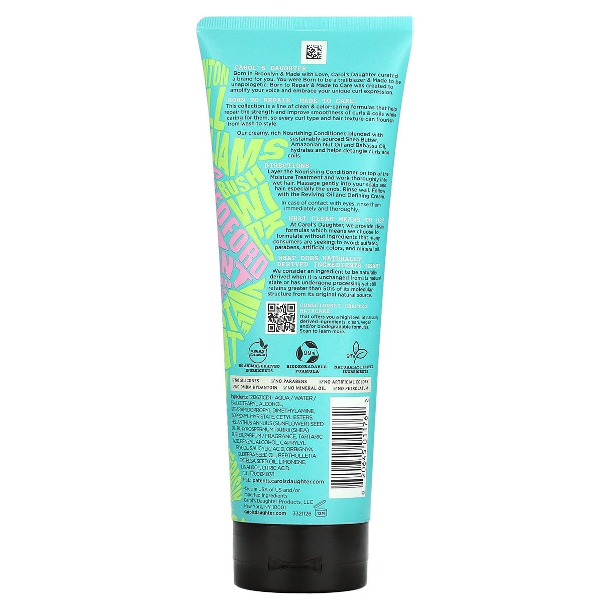 Carol's Daughter, Born To Repair, Nourishing Conditioner, 11 fl oz (325 ml) - Supply Center USA