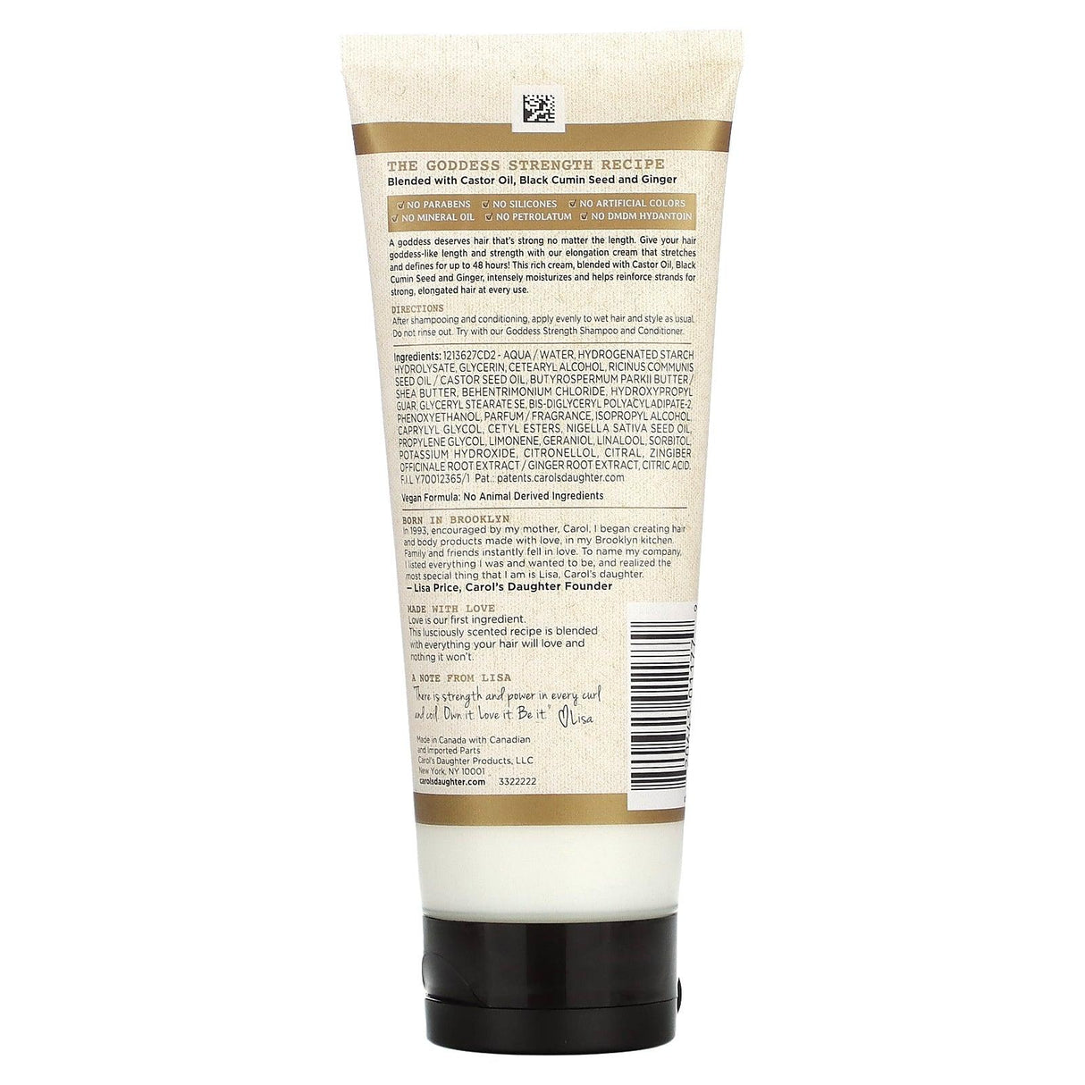 Carol's Daughter, Goddess Strength, True Strength Defining Cream, 6.8 fl oz (200 ml) - Supply Center USA