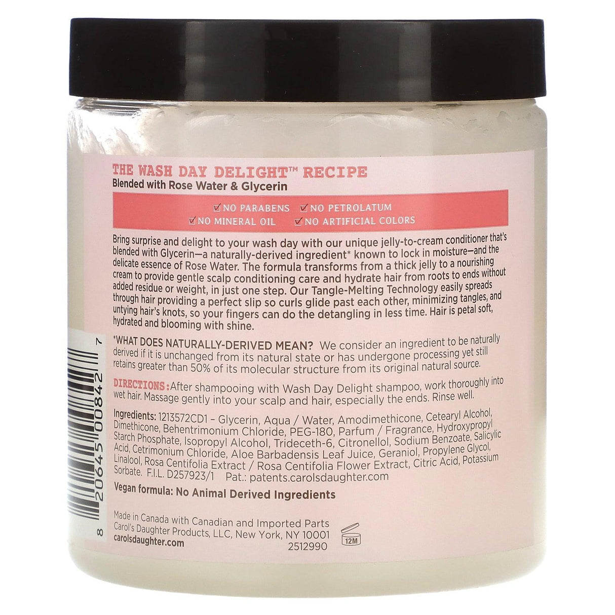 Carol's Daughter, Wash Day Delight, Dream Detangler, Jelly-to-Cream Conditioner, 20 oz (567 g) - Supply Center USA