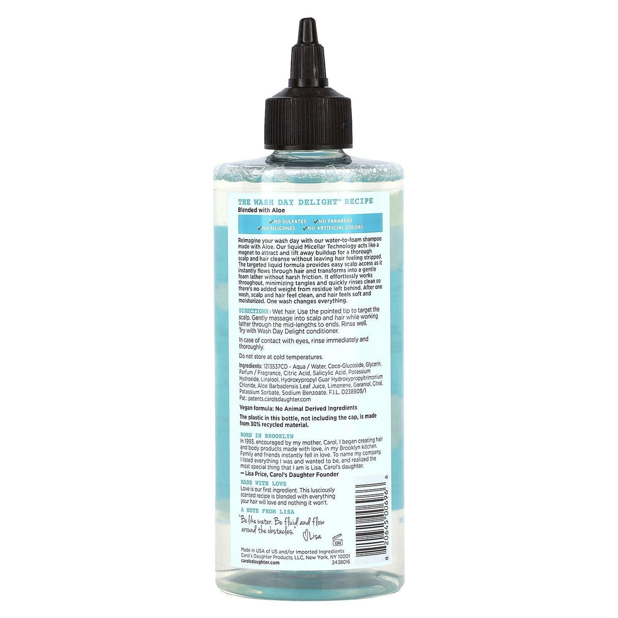 Carol's Daughter, Wash Day Delight, Shampoo with Aloe, 16.9 fl oz (500 ml) - Supply Center USA