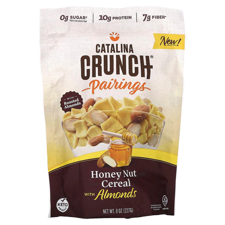 Catalina Crunch, Pairings, Honey Nut Cereal With Almonds, 8 oz (227 g) - Supply Center USA