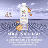 Maryruth'S Women'S Hair Growth MAX Liposomal | with Lustriva® + Biotin 10000Mcg + Pumpkin Seed Oil| Thicker Hair | Hair Care | Wrinkles, Fine Lines, Skin Care | Ages 18+ | 15.22 Fl Oz - Supply Center USA