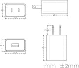 USB Wall Charger, YOWOCHUNG Series KE012B AC/DC Power Adapter for Mobile Phone X 8/8 plus 7/7 Plus, 6/6 plus 6S, Pad Galaxy S5 S6 S7 Edge