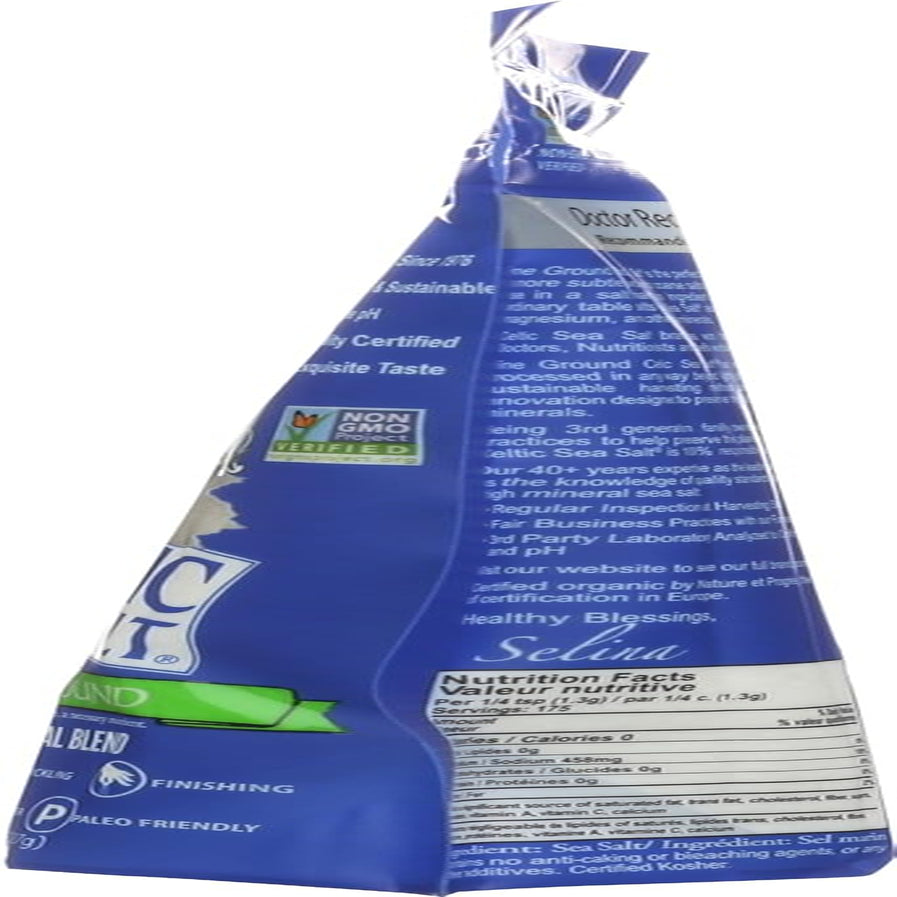 Celtic Sea Salt, Fine Ground, 8 Ounce