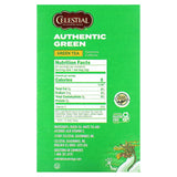 Celestial Seasonings, Authentic Green Tea, 40 Tea Bags, 2.9 oz (82 g) - Supply Center USA