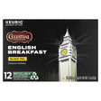 Celestial Seasonings, Black Tea, English Breakfast, 12 K-Cup Pods, 0.1 oz (3.1 g) Each - Supply Center USA