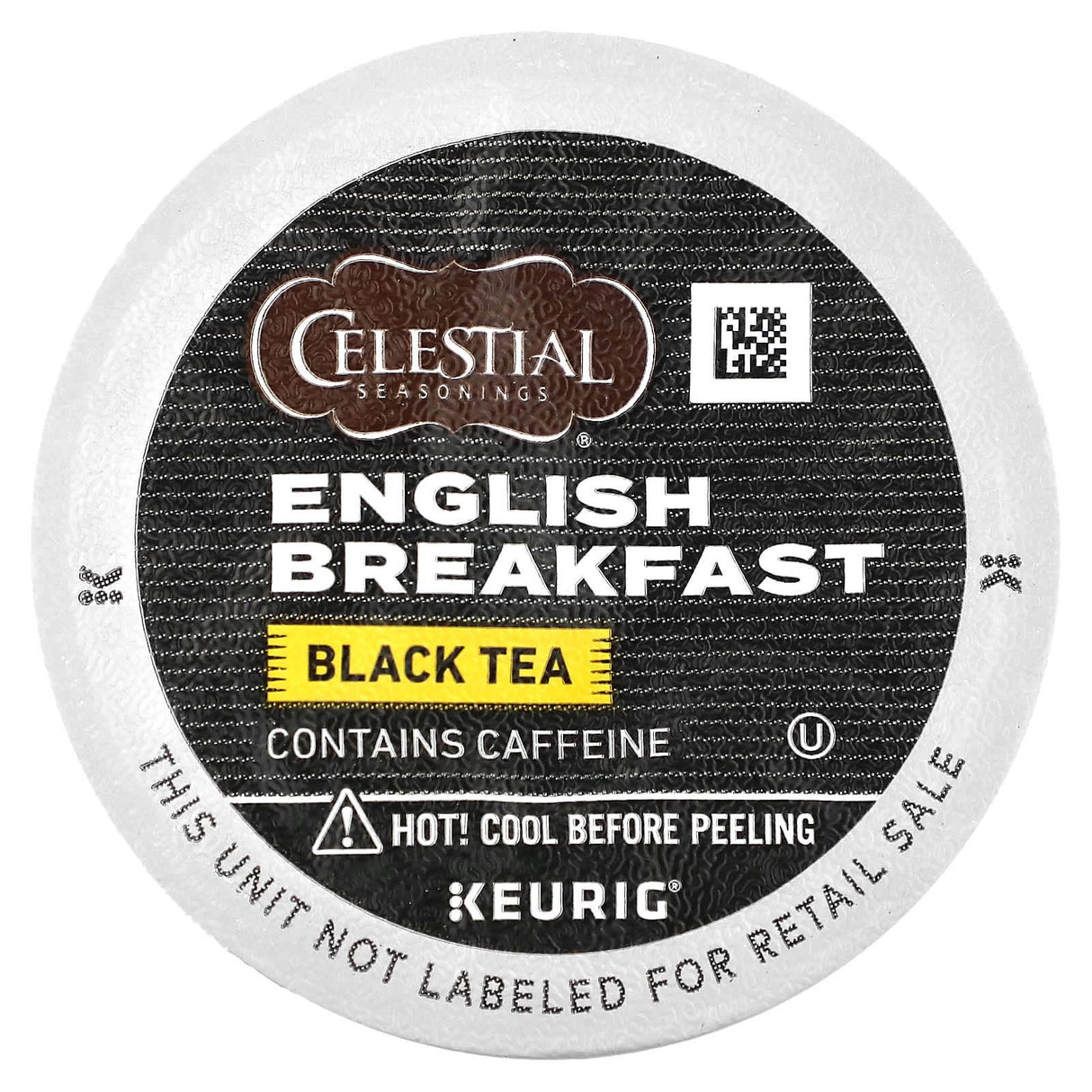 Celestial Seasonings, Black Tea, English Breakfast, 12 K-Cup Pods, 0.1 oz (3.1 g) Each - Supply Center USA