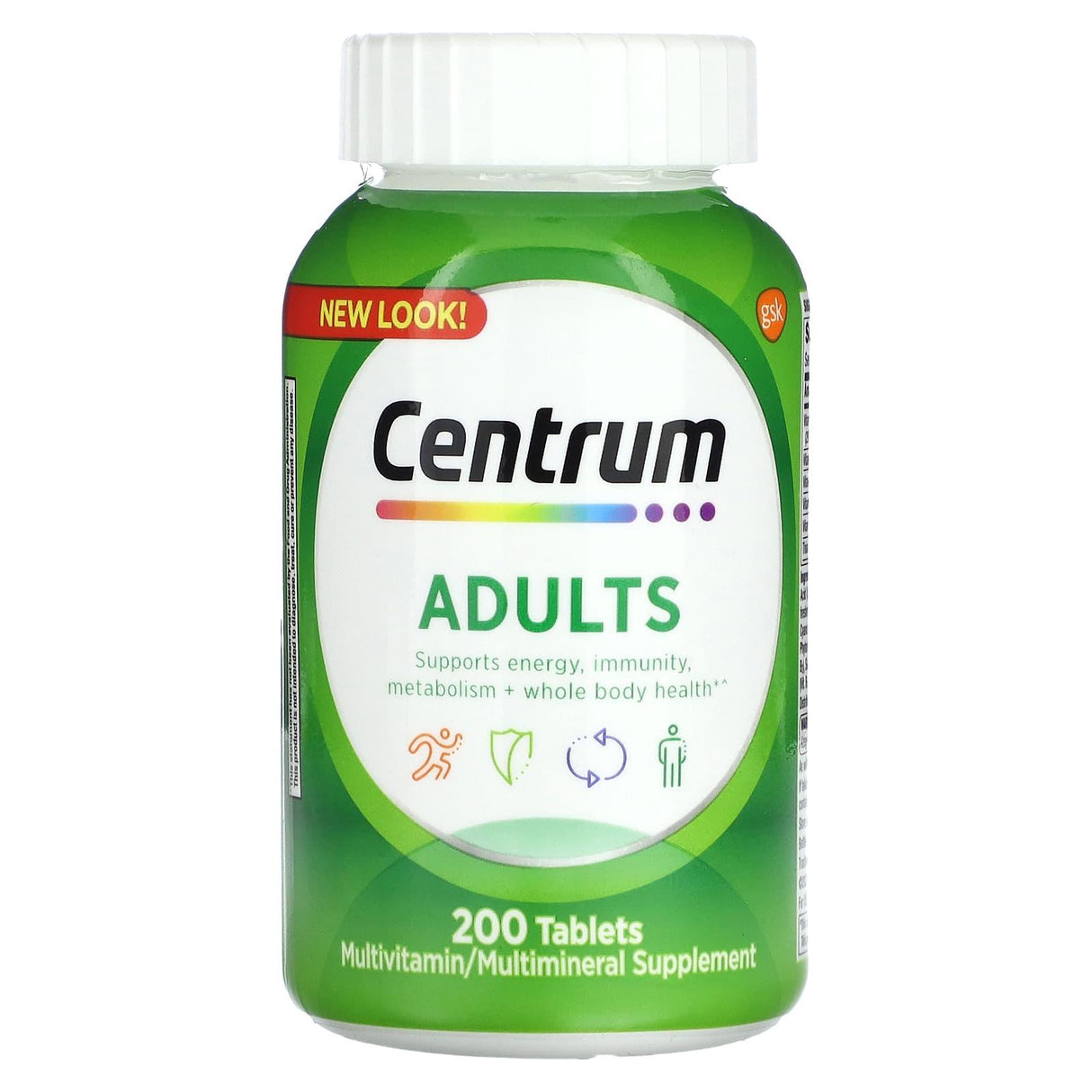 Centrum, Adults Multivitamins , 200 Tablets - Supply Center USA