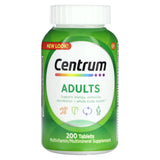 Centrum, Adults Multivitamins , 200 Tablets - Supply Center USA