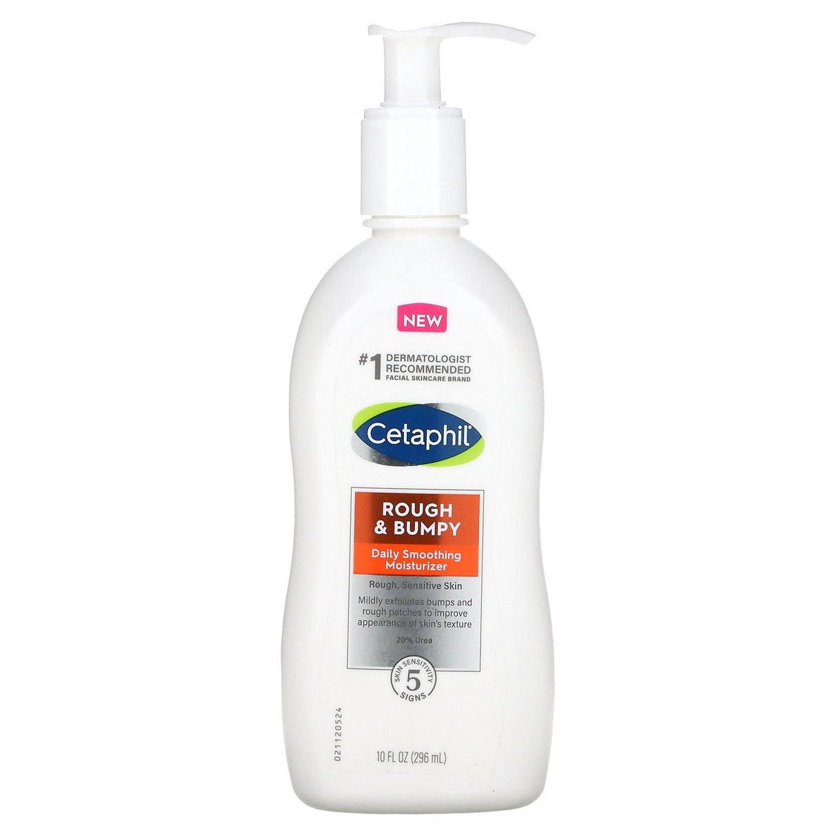 Cetaphil, Daily Smoothing Moisturizer, Rough Sensitive Skin, Fragrance Free, 10 fl oz (296 ml) - Supply Center USA
