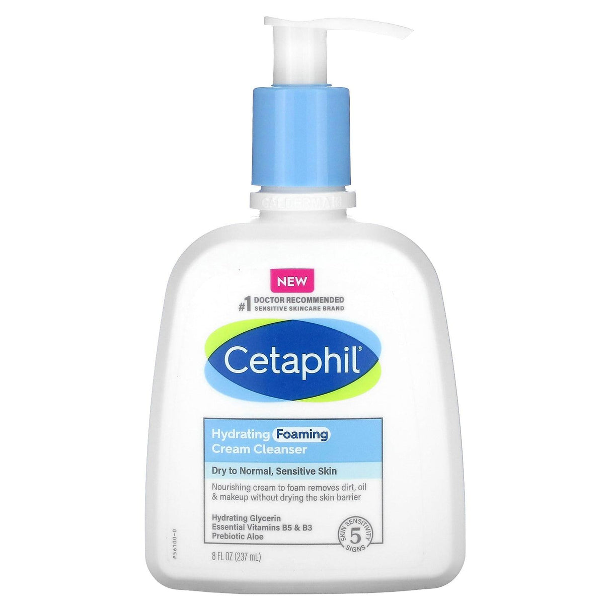 Cetaphil, Hydrating Foaming Creamer Cleanser, 8 fl oz (237 ml) - Supply Center USA