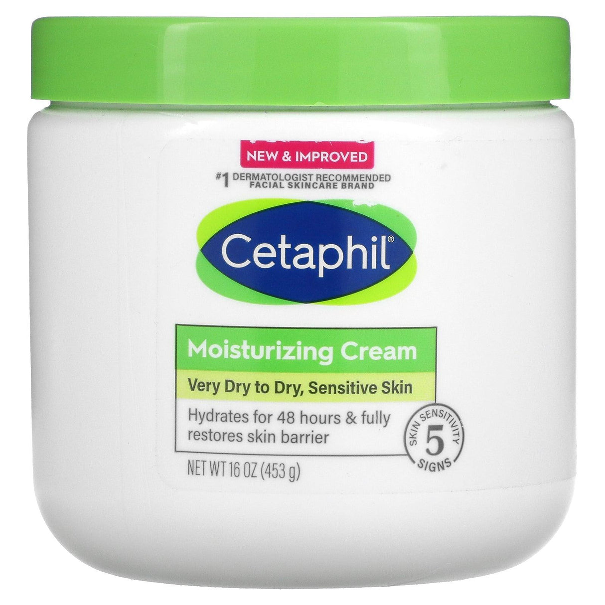 Cetaphil, Moisturizing Cream, Very Dry to Dry, Sensitive Skin, 16 oz (453 g) - Supply Center USA