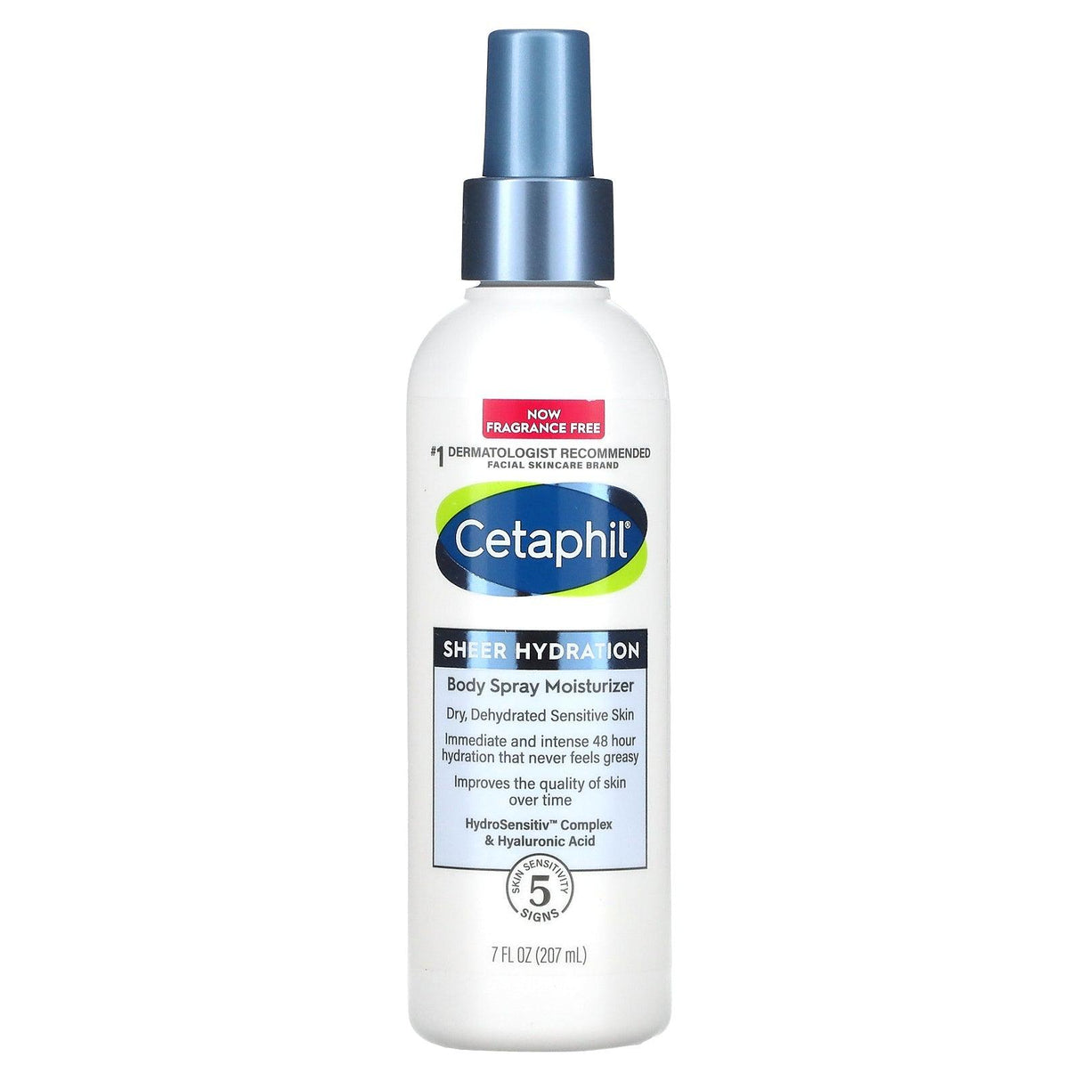 Cetaphil, Sheer Hydration Body Spray Moisturizer, 7 fl oz (207 ml) - Supply Center USA