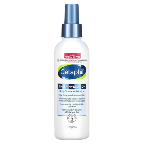 Cetaphil, Sheer Hydration Body Spray Moisturizer, 7 fl oz (207 ml) - Supply Center USA