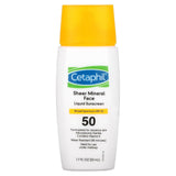 Cetaphil, Sheer Mineral Face Liquid Sunscreen, SPF 50, 1.7 fl oz (50 ml) - Supply Center USA