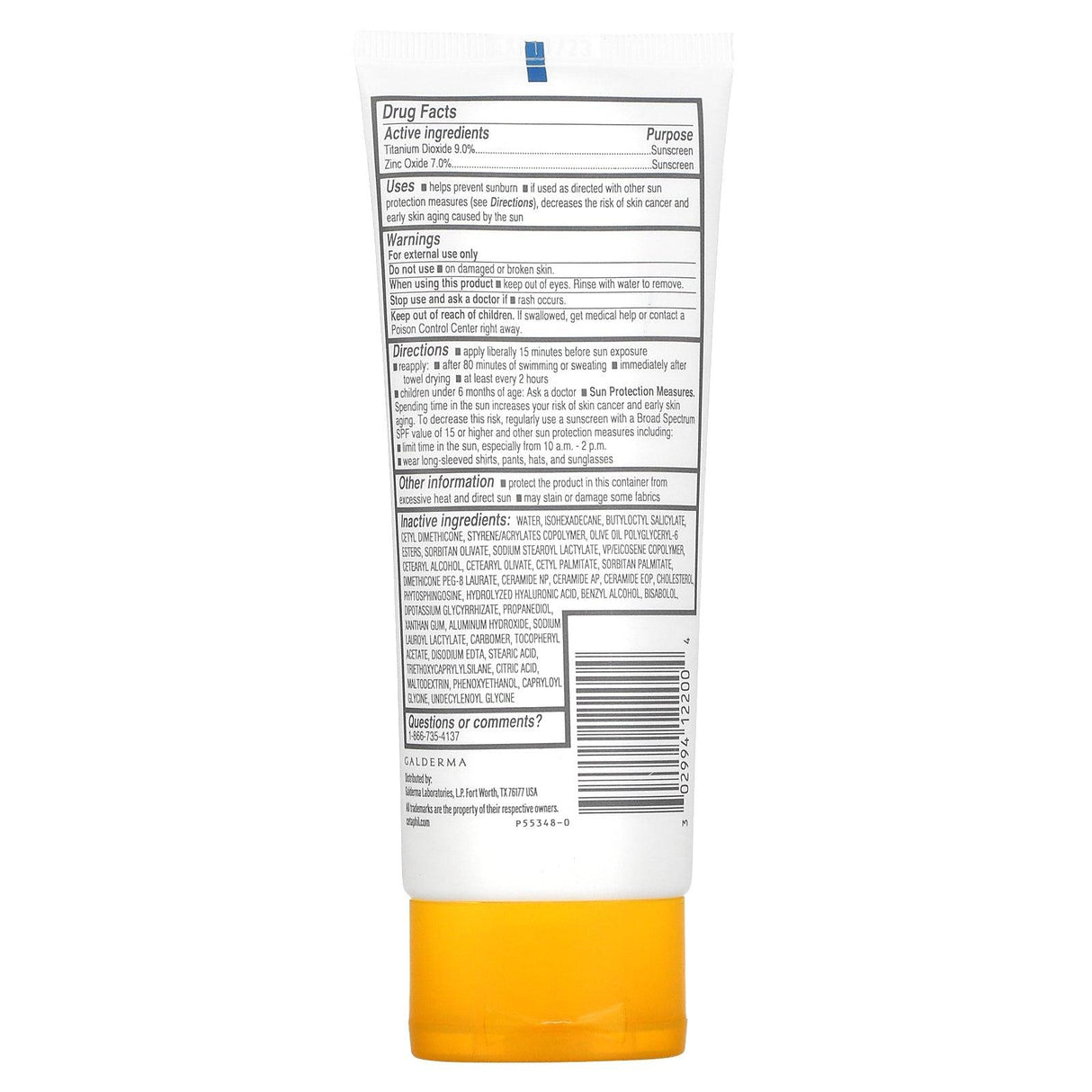 Cetaphil, Sheer Mineral Sunscreen, Broad Spectrum SPF 50, 3 fl oz (89 ml) - Supply Center USA